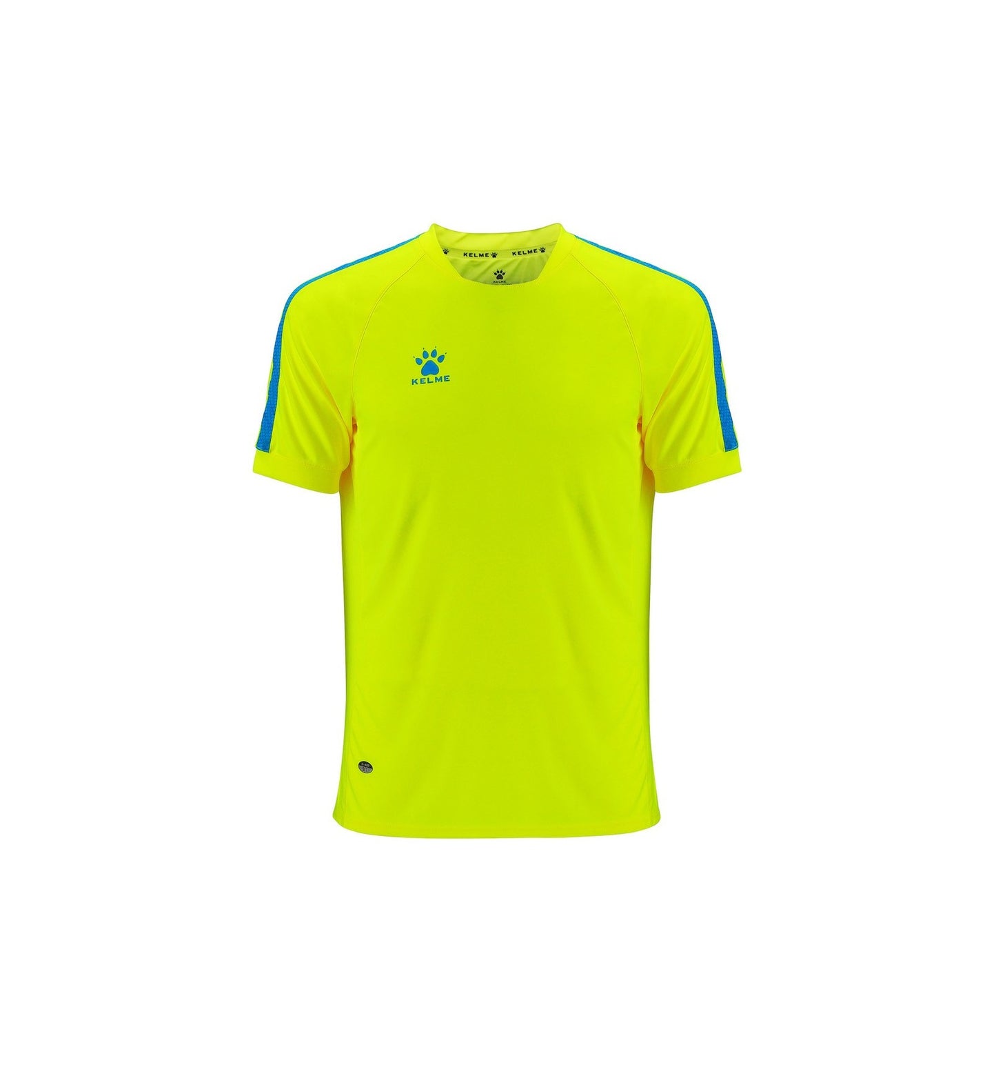 T- Shirt SS Global- Yellow/Blue