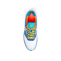 Barcelona Running Shoes- White/Shadow Blue